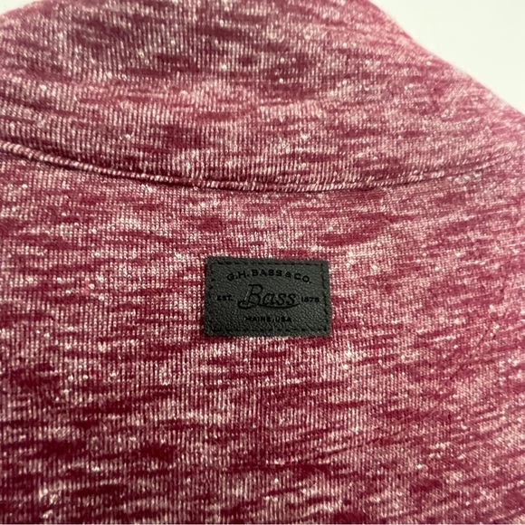 G.H. Bass & Co. Maine Women’s Asymmetrical Zipper Jacket Sweatshirt Large - Picture 10 of 11